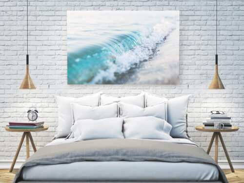 Ocean wave art home decor
