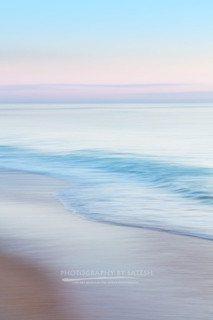 Flagler Beach sunrise abstract ocean art